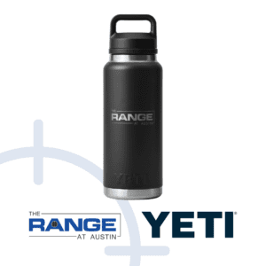 The Range Austin Yeti Rambler 36oz Water Bottle - Black