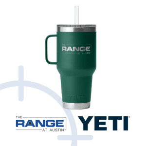 The Range Austin Yeti Rambler 35oz Straw Mug - Black Forest Green