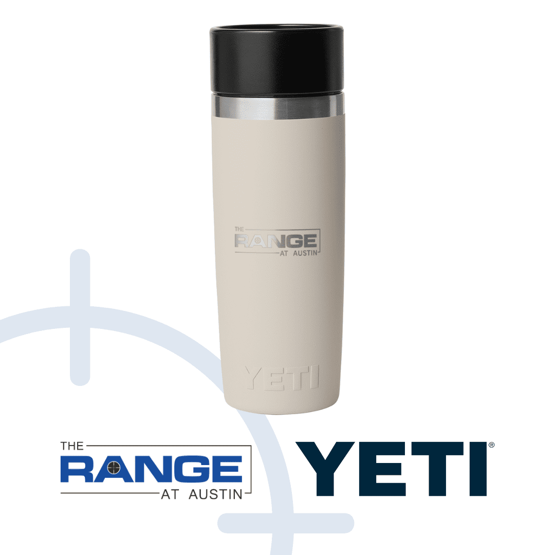 The Range Austin Yeti Rambler 16oz Travel Bottle - Cape Taupe