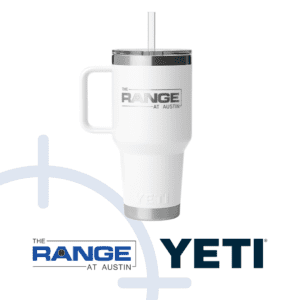 The Range Austin Yeti Rambler 35oz Straw Mug - White