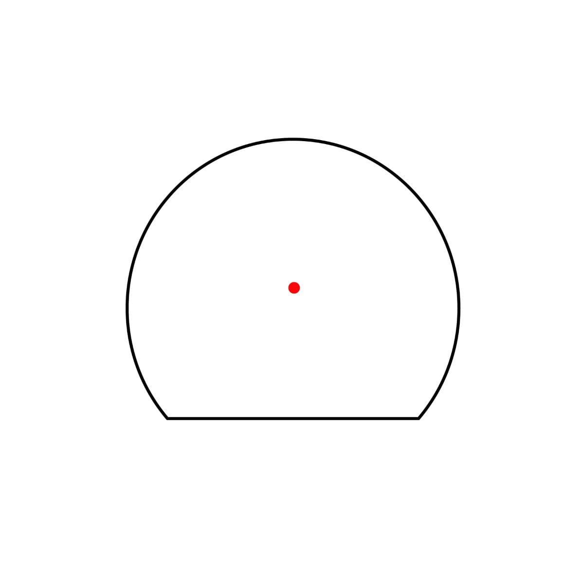 Trijicon SRO 2.5 MOA Adjustable LED Reflex Red Dot Sight - Image 4