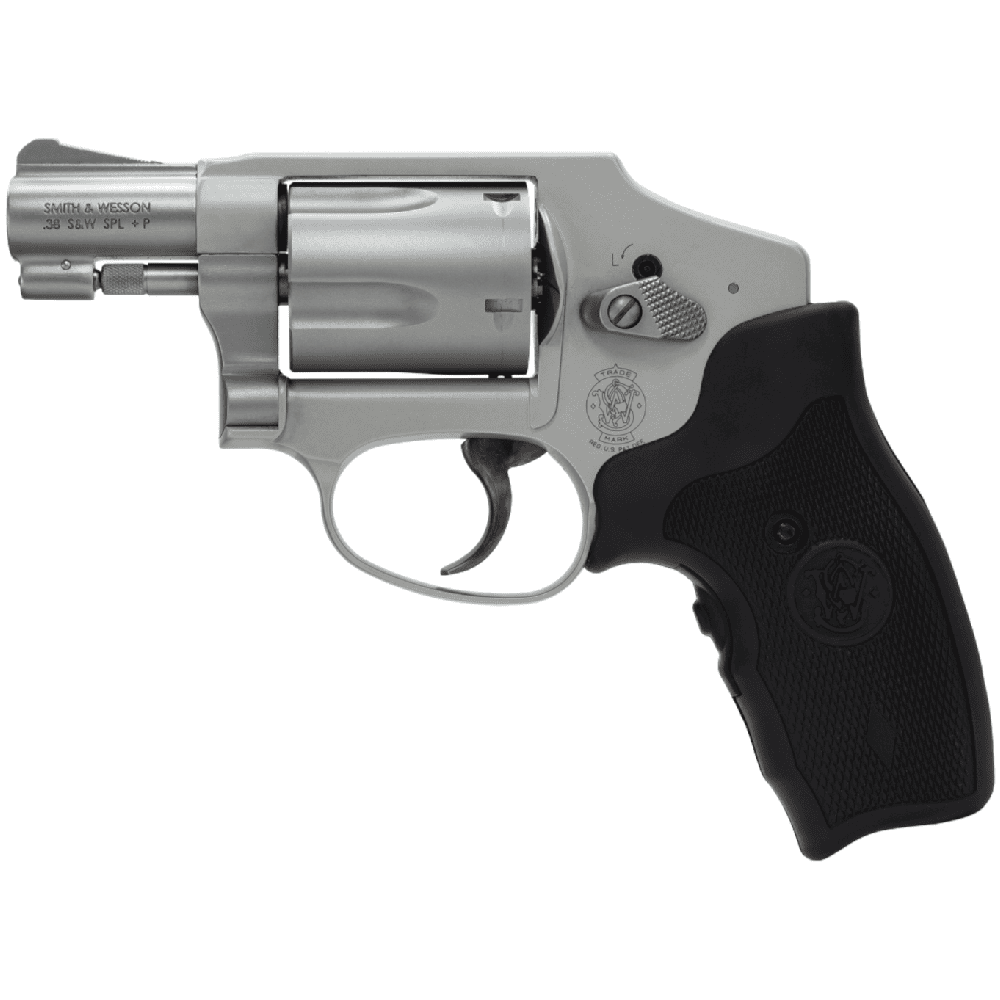 Smith & Wesson 642 Airweight 38SPL+P 1.875" barrel W/Crimson Trace Lasergrips Matte Silver Finish - Image 2