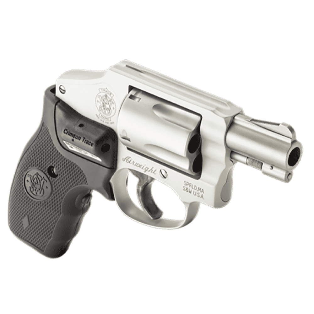 Smith & Wesson 642 Airweight 38SPL+P 1.875" barrel W/Crimson Trace Lasergrips Matte Silver Finish - Image 3
