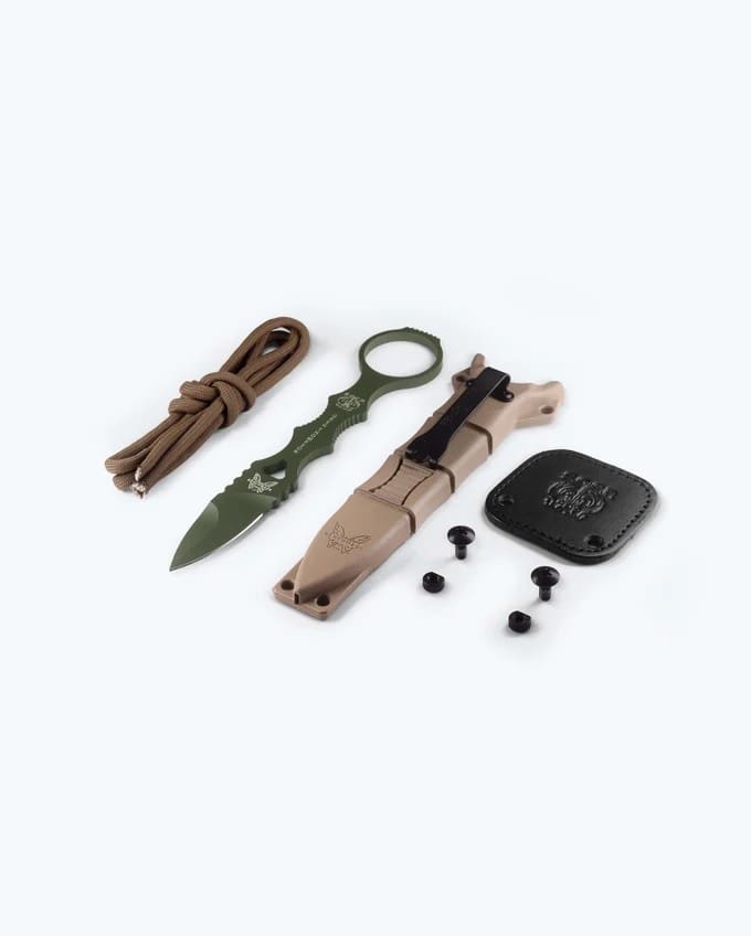 Benchmade SOCP Mini Dagger W/Tan Sheath - Image 4