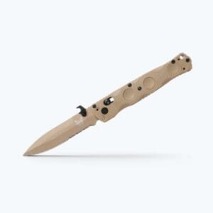 Benchmade SOCP Mini Folder Desert Tan