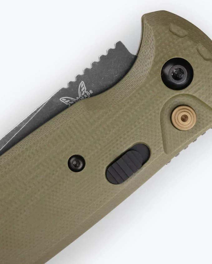 Benchmade CLA Auto G10 OD Green - Image 2
