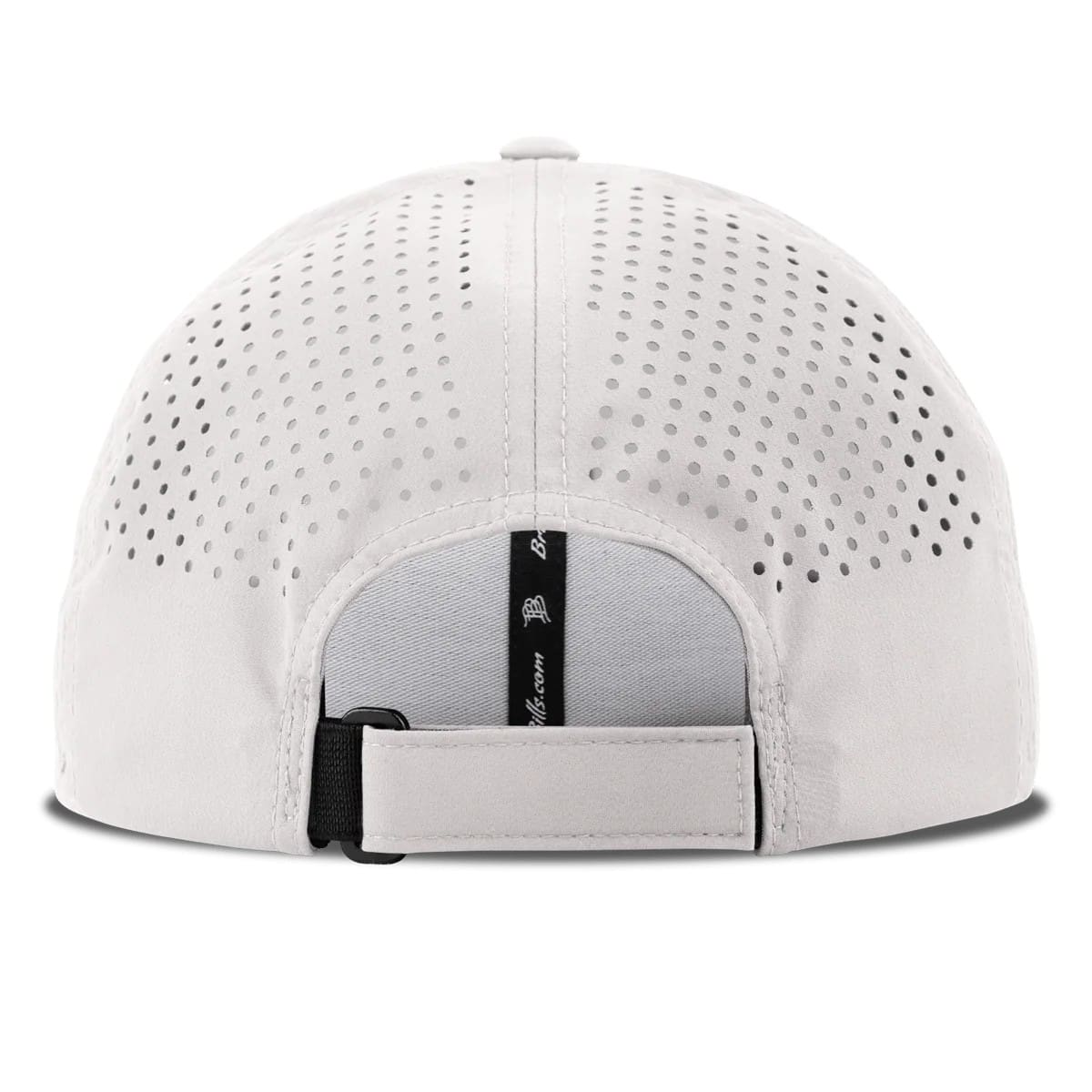 The Range at Austin Curved Performance Hat White W/PVC Logo Patch - Image 2