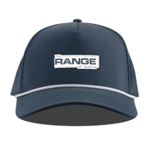 The Range at Austin Curved 5 Panel Rope Hat Orion W/PVC Logo Patch