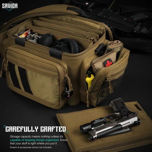 Savior Specialist Range Bag W/3 Pistol Sleeves - Image 4