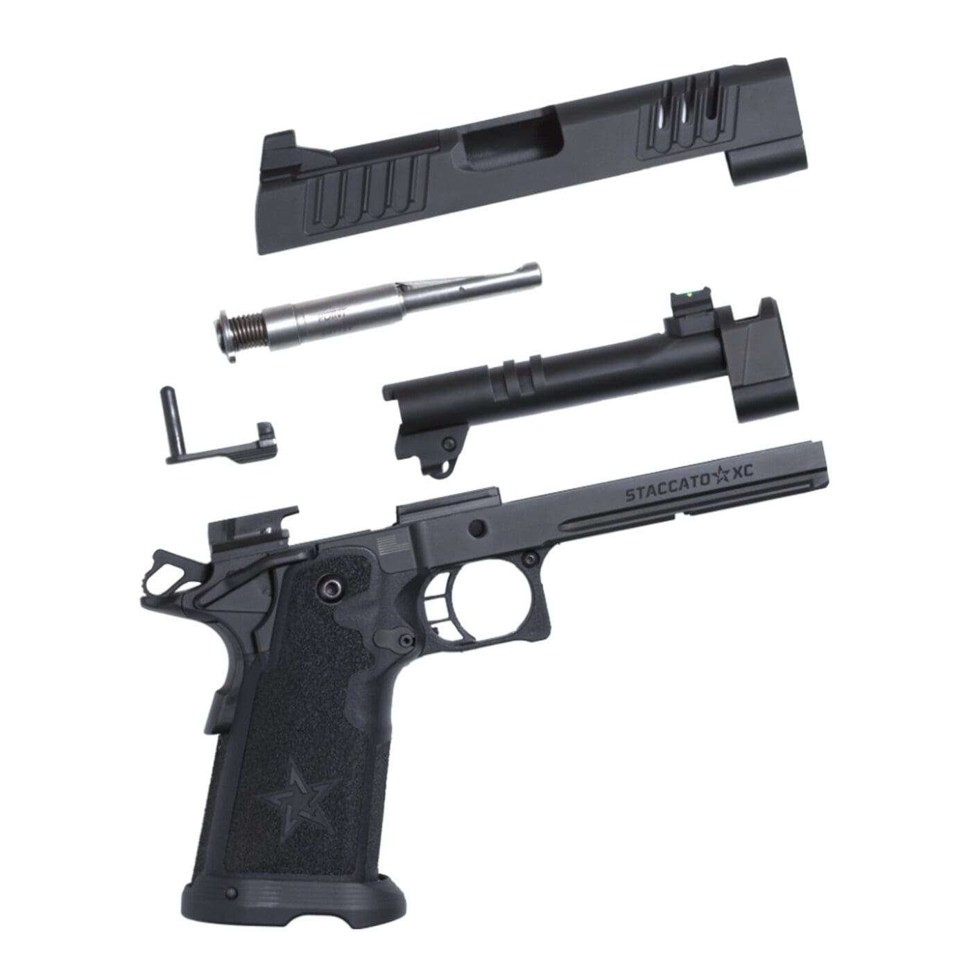 Staccato XC Optics Ready 9MM 5" Compensated DLC Barrel - Image 3
