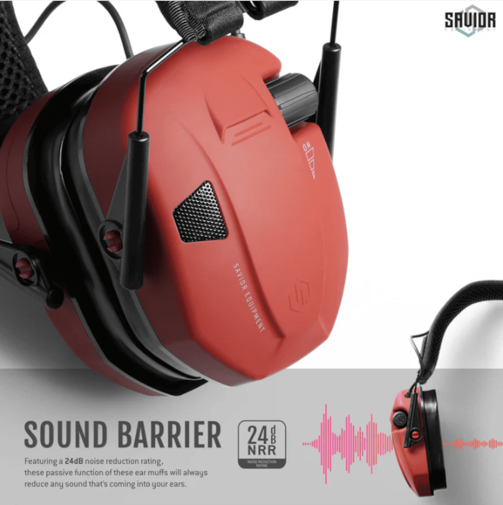 Savior Apollo Electronic Earmuffs - Image 2