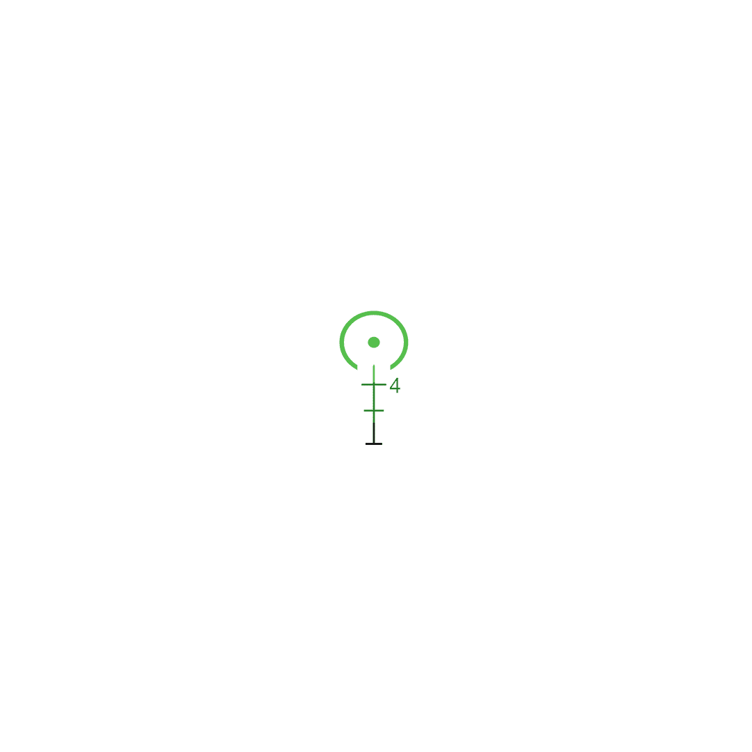 Trijicon Compact ACOG 3x30MM GREEN Horseshoe/Dot 223 Reticle W/Q-LOC Mount - Image 2
