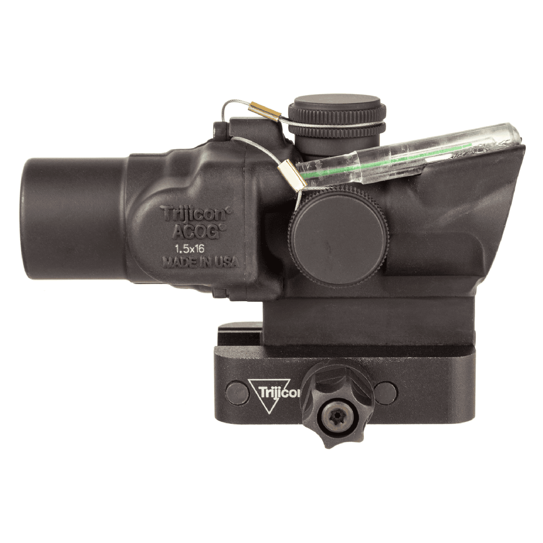 Trijicon Comact ACOG 1.5x16MM 2MOA GREEN Ring W/Q-LOC Mount - Image 3