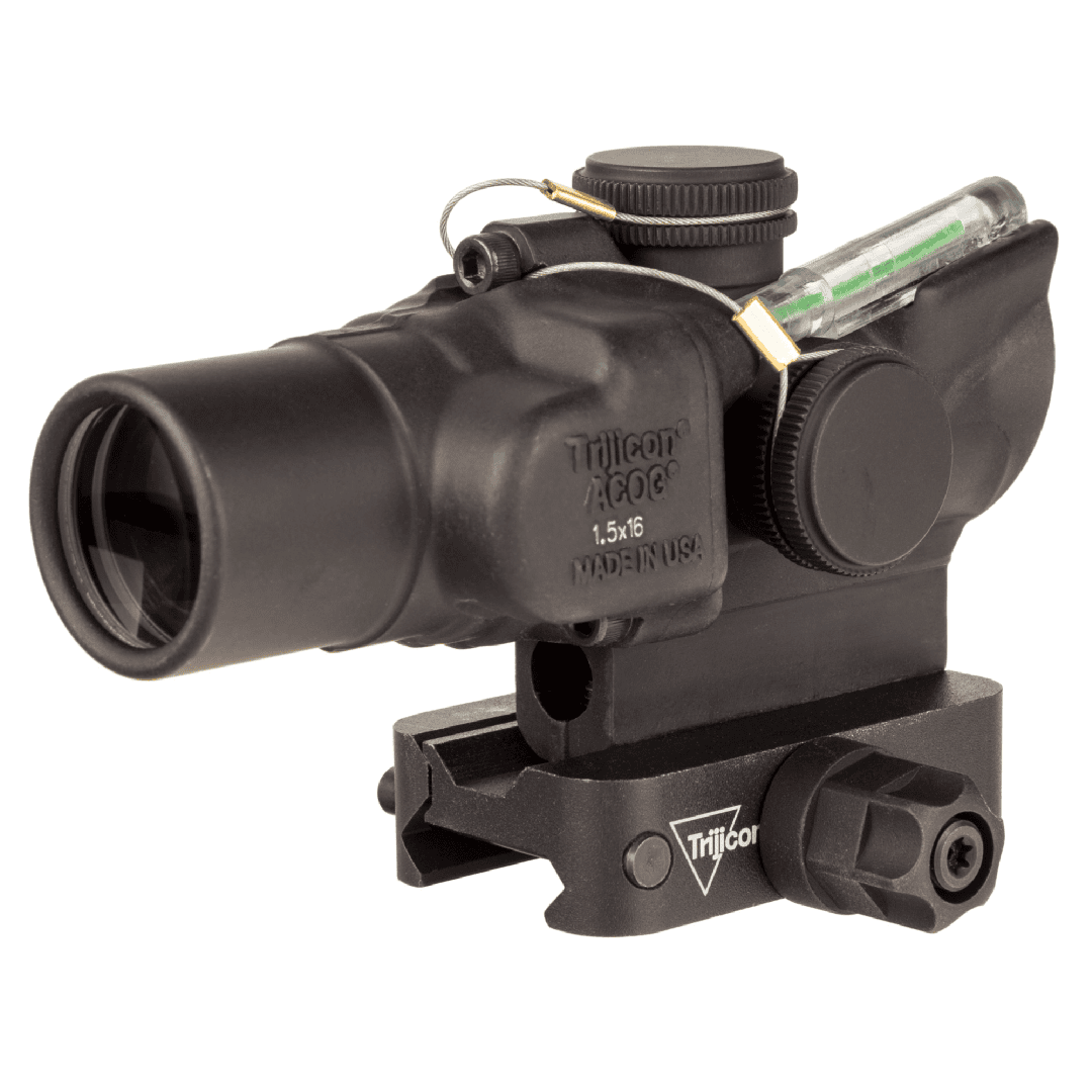 Trijicon Comact ACOG 1.5x16MM 2MOA GREEN Ring W/Q-LOC Mount - Image 4