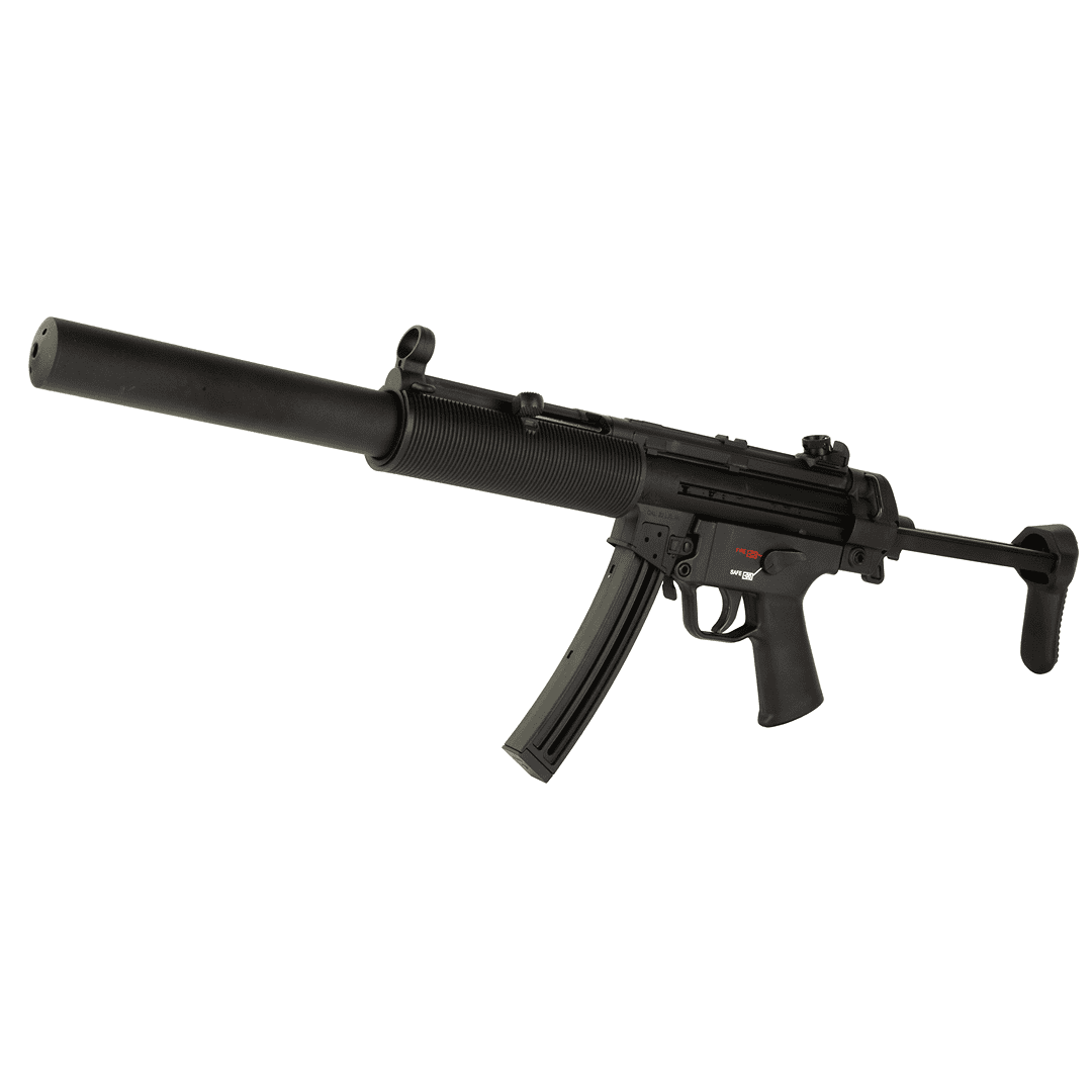 Heckler & Koch MP5 22LR 16″ Barrel W/Faux Suppressor 25RD