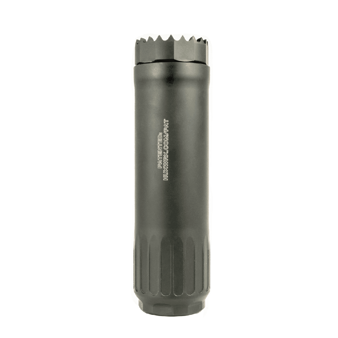 HuxWrx Ventum 12GA Shotgun Silencer Black